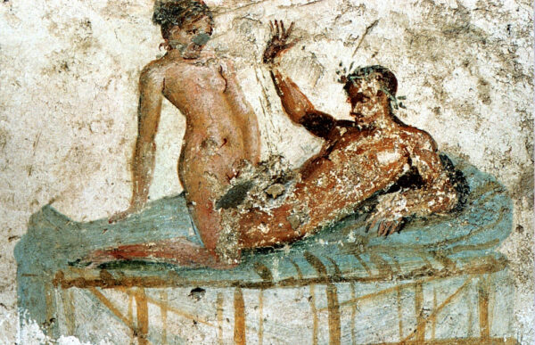 Pompeii Brothel Sex Paintings Pompeii Erotic Art Frescoes