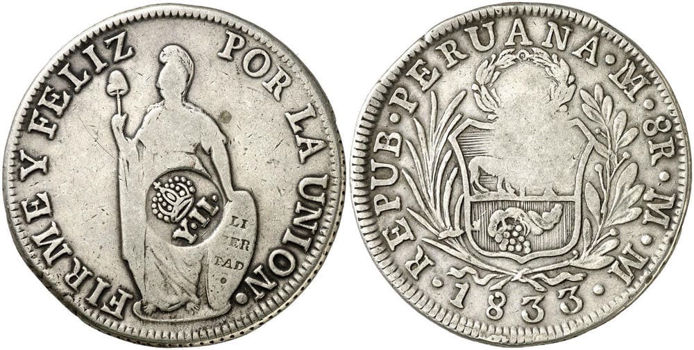 Republic of Peru - Philippine Resealed Coin