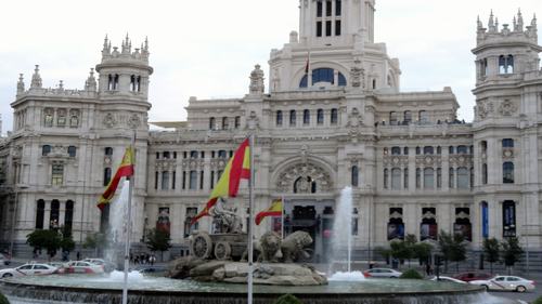 Cibeles Fountain & Building Three days madrid