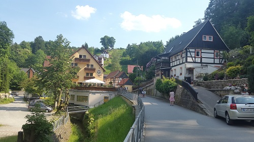 The Picturesque Village of Kurort Rathen and its Natural Park