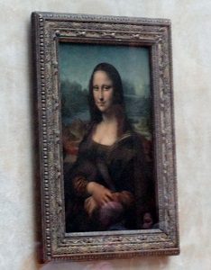 Gioconda Louve Paris France -five Museums in 2018