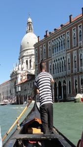  the crossing of the great channel in traghetto. Falling in Love with Venice from The First Day