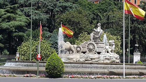 cibeles fountain Three days Madrid: First day