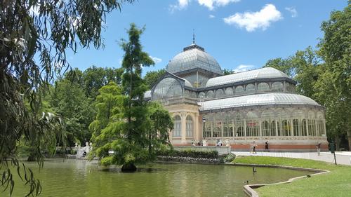 Crystal palace Parque del retiro- Three days madrid