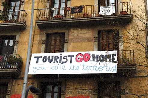 Barcelona Hate Tourist