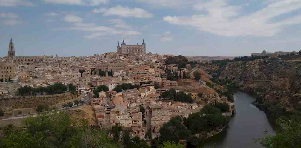 City of Toledo Landscape - One day in madrid