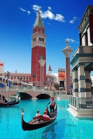 The Venetian Hotel Great Channel -Las Vegas 2022