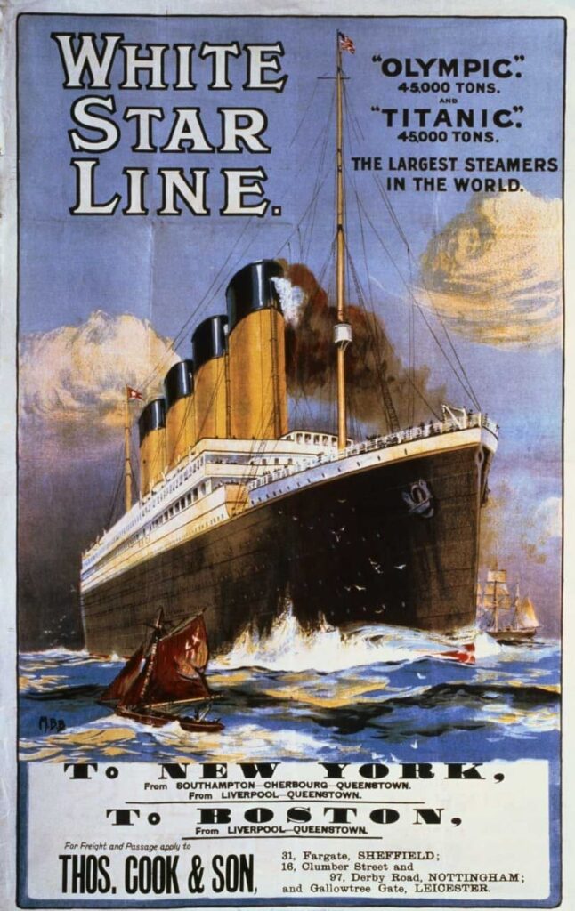 White Star Line - History of Steamboats Advertising 1890-1930 