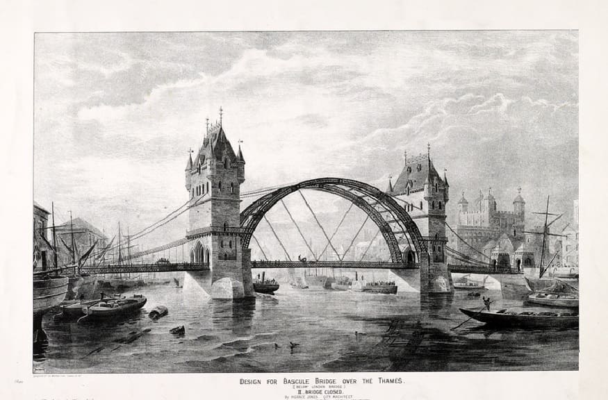 tower bridge - London 125th opening - Original Design