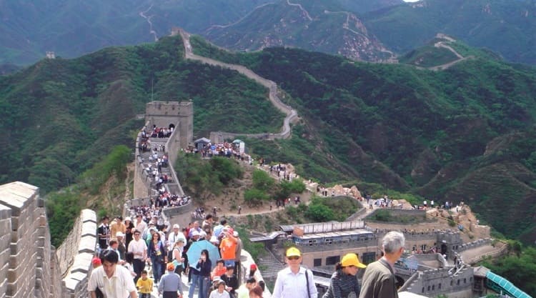 Over-Tourism in the Chinese Wall