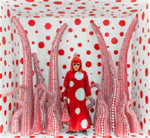 Yayoi Kusama in NY Botanical Garden