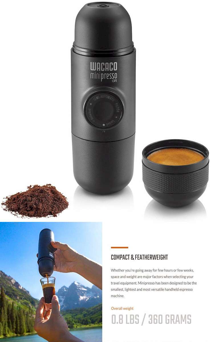 Wacaco Minipresso - Best Portable Espresso Maker 2022