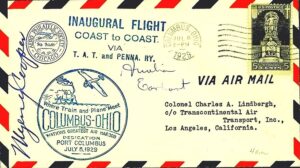 Lindbergh Line - First Coast to Coast Flight 1929 