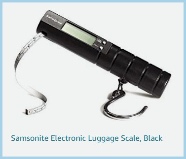 Luggage Samsonite Scale