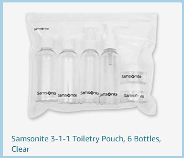 Luggage Samsonite Toiletry Pouch