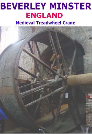 beverly Minster Treadweel crane England