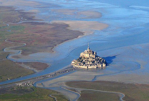 Mont Saint Michel Treadwheel Crane