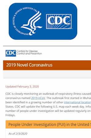 CDC - US Citizens Travel 