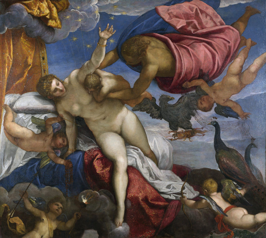 The Origin of the Milky Way - Jacopo Tintoretto - 1575