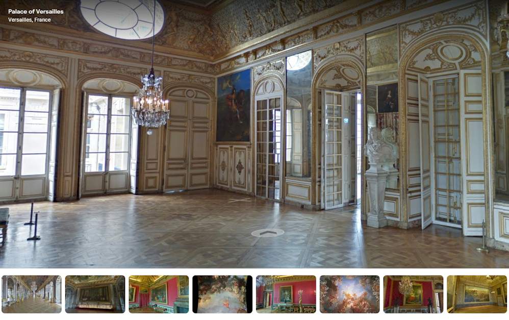 Palace of Versailles Virtual Tour - Napoleon Paints
