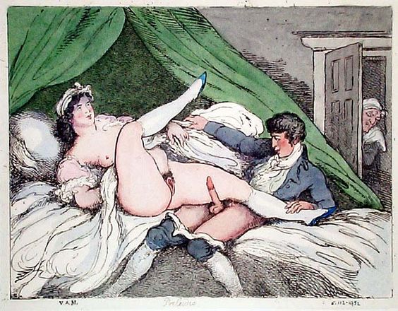 Thomas Rowlandson Nude Painting & Porn Draws