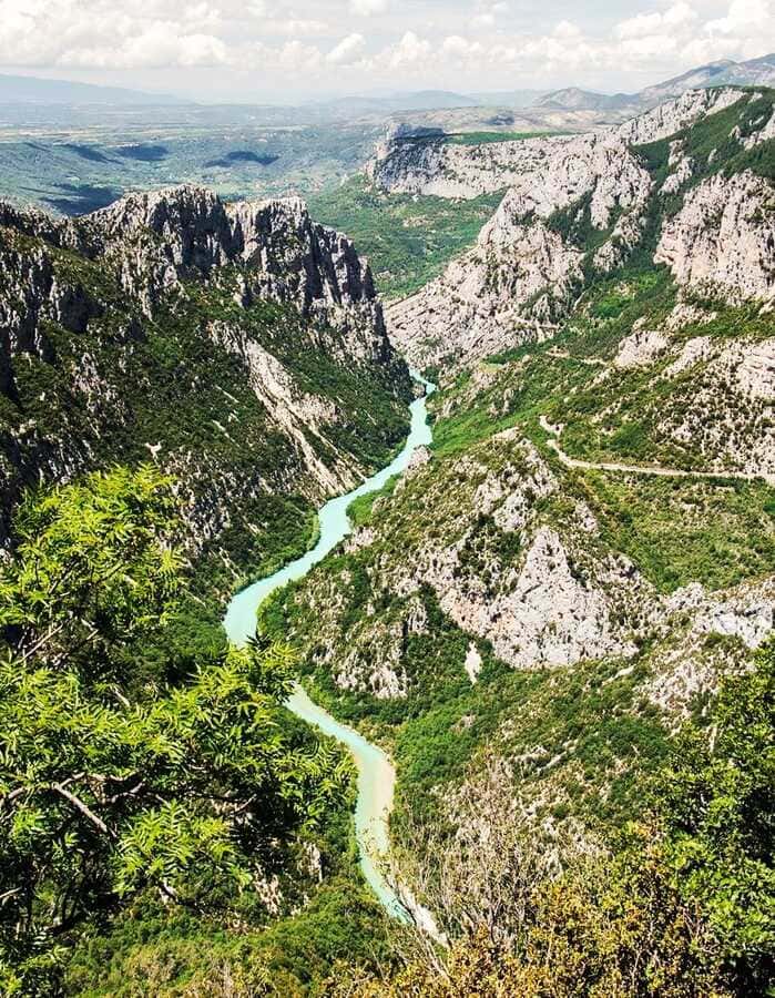 History of Tourism, National Parks -Canyon of Verdon France