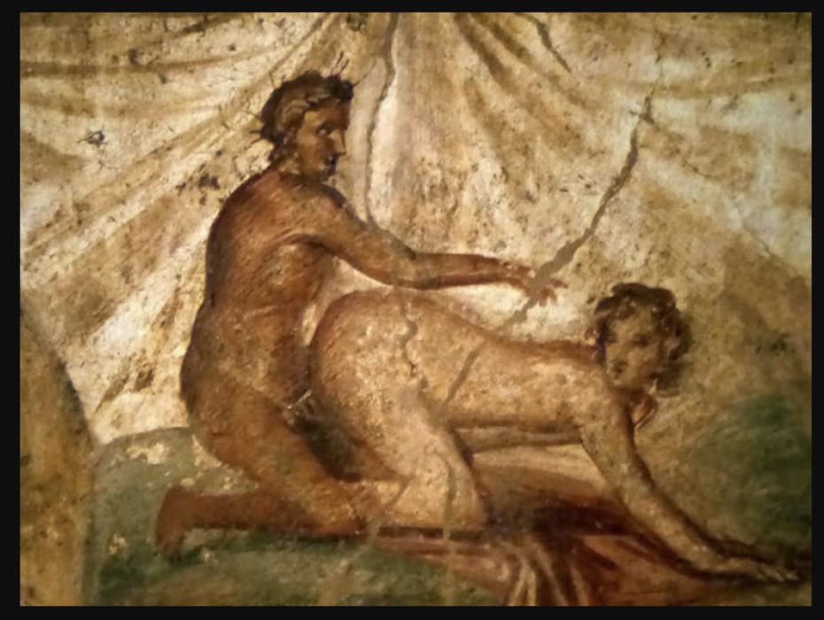 Leda and the Swan in Pompeii - Leda and the Swan in Pompeii City A group of archaeologists work in the Pompeii archaeological park in southern Italy. There was a spectacular erotic fresco in very good condition. It is the Greek myth of seduction, embodied in Leda and the swan. It is a unique and exceptional find, said the director of the #archaeological park, Massimo Osanna, when announcing the discover #pompeii #eroticy
