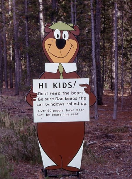 Yogi Bear and Yellowstone History