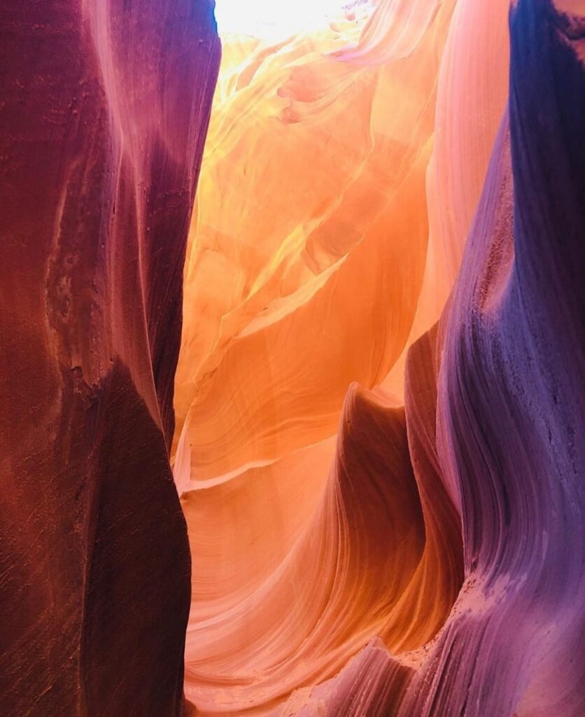 Lower Antelope Canyon In Lower there are no light effects in the Upper, but its walls and undulations are just as spectacular