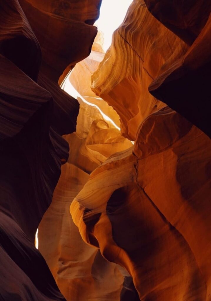 Upper Antelope Canyon The Upper AC is the one with the most light effects