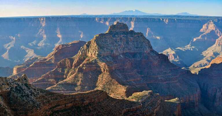 Grand Canyon - USA National Park - South & North Rim, Flyover