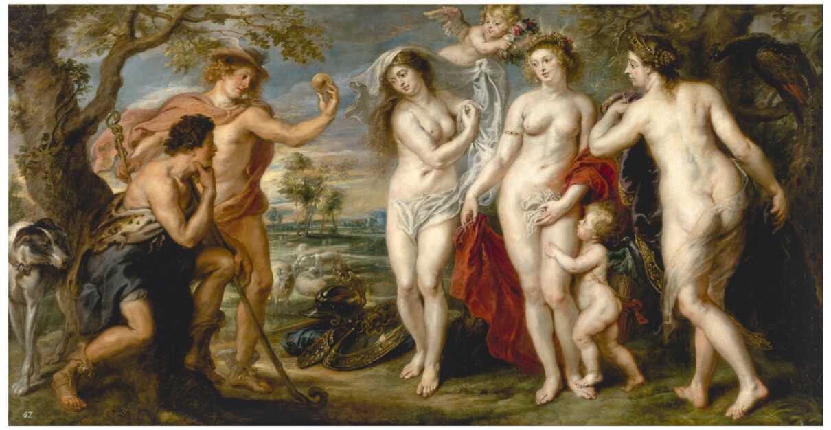 The Judgement Of Paris - Peter Paul Rubens - National Gallery London
