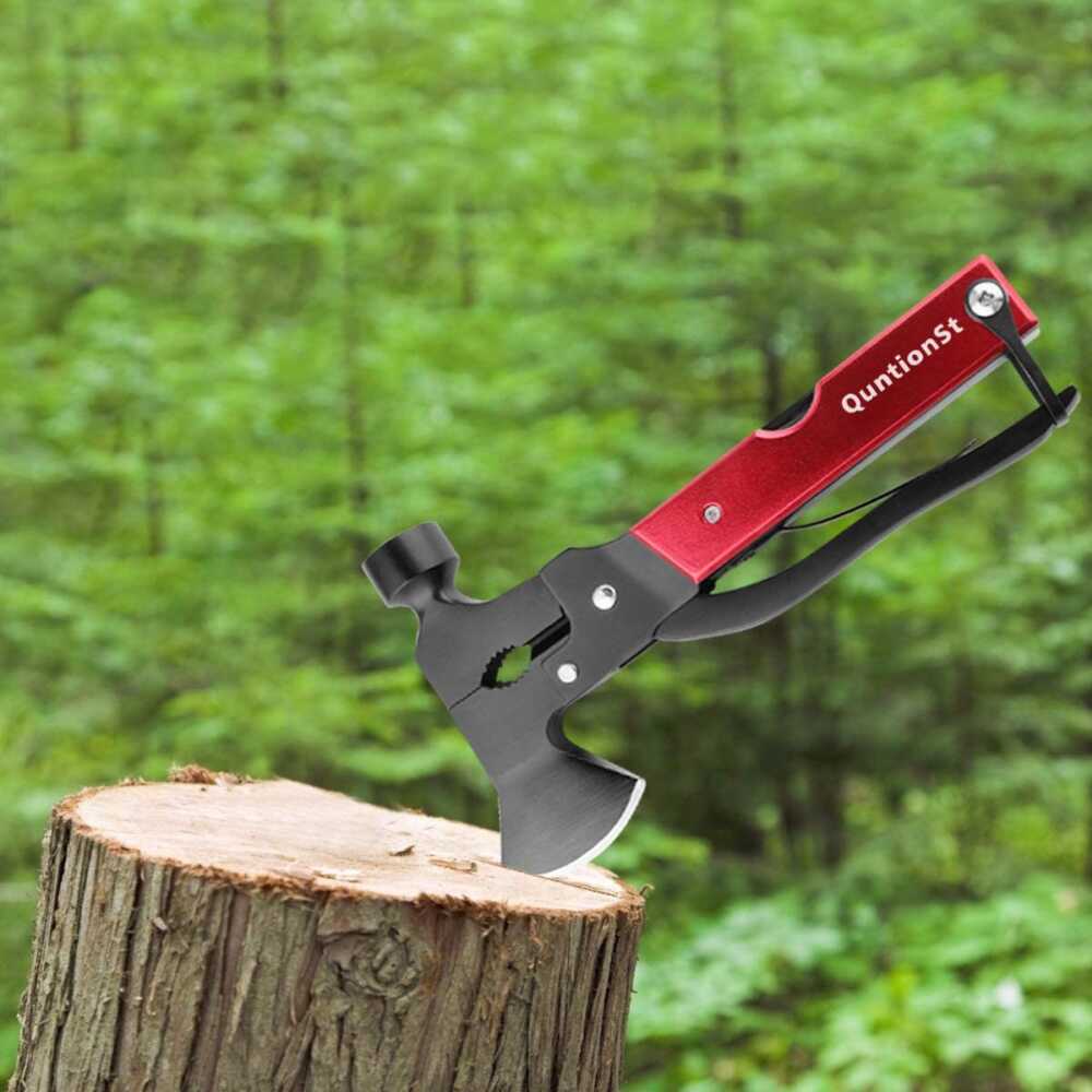  Camping 2022 Gear Multitool, Cool & Unique Birthday Gifts for Men Dad Husband Boyfriend, 16-in-1 Survival Gear for Outdoor Hunting Hiking, Emergency Escape..