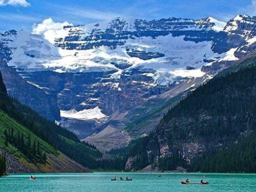 300 Piece Wooden Jigsaw Puzzle Lake Louise - Banff National Park, Alberta, Canada Large Puzzle Game for Adults and Teenagers Click image to open expanded view 300 Piece Wooden Jigsaw Puzzle Lake Louise - Banff National Park