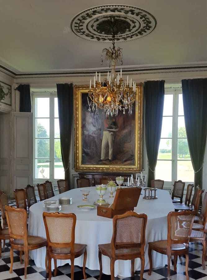 Dining room at the Castle of Valencay - Câreme style -Talleyrand gourmet food