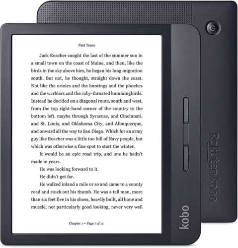 Much more ergonomic design than usual Kobo Libra H2O - book reader i Reader 2022