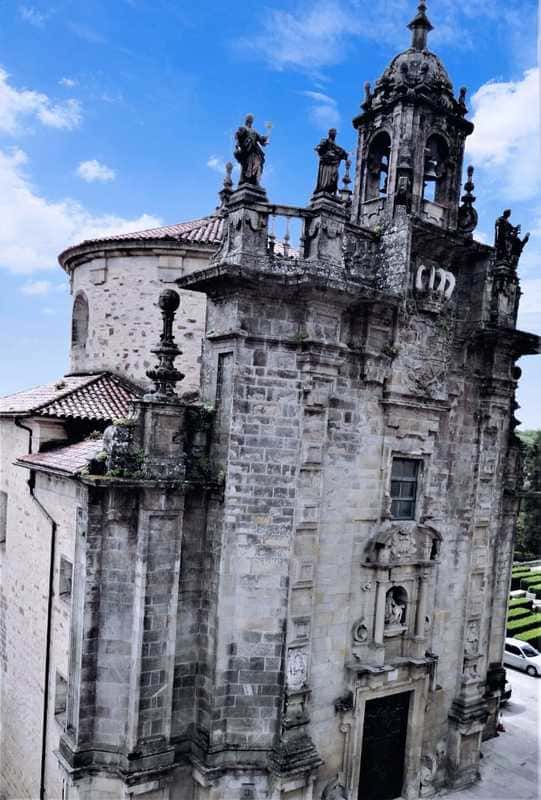Santiago de Compostela - Obradoiro Square - Spain - Tourism in the medieval period