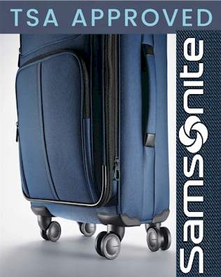 Samsonite luggage TSA Approved - Meds USA