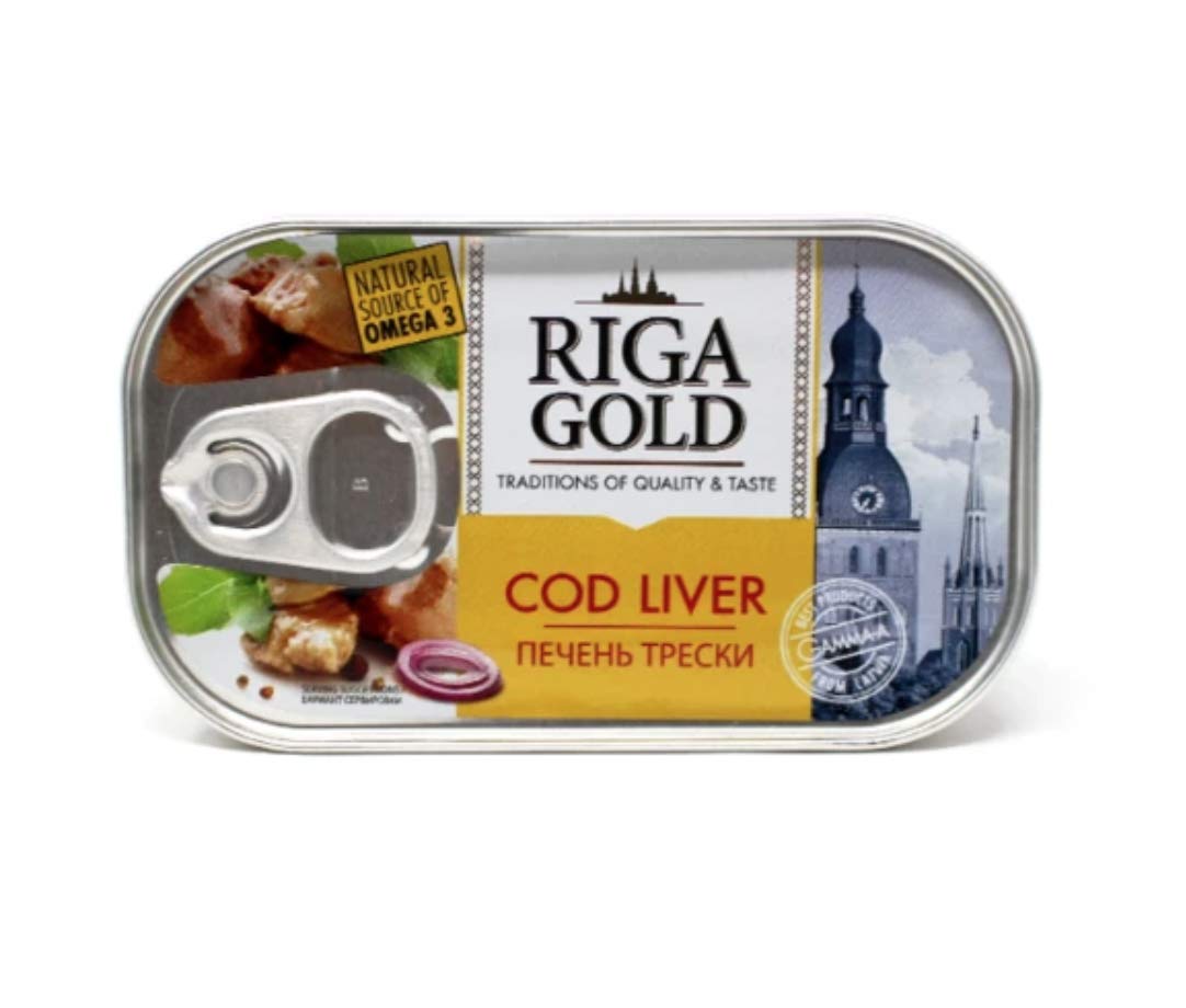 Gold Cod Liver in Its Own Oil