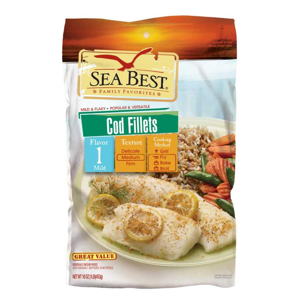 Cod Fillets on Amazon