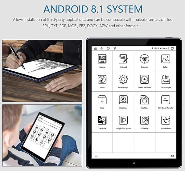 Taotuo 10.1 E-Ink Digital Paper Tablet 2021