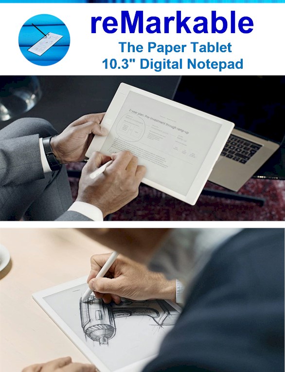 eInk Notepad -Digital Paper Reviewed 2021 - ReMarkable