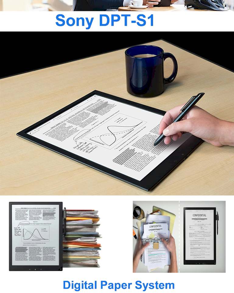Best Paper Tablet 2021 - Digital Paper Sony DPT-S 1