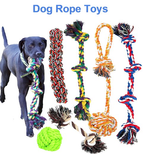 Dog Rope Toys Perfect Toys for Pull and Chew Games