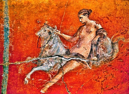 Erotic Pompeii Paints on Brothel and Houses