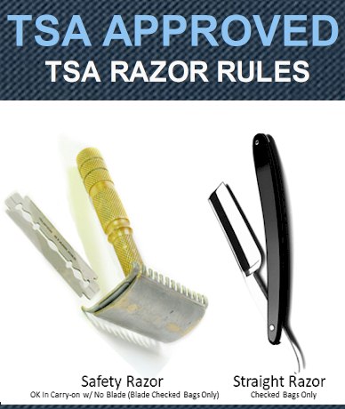  TSA Razors Rules 2022 - Safety & Straight 