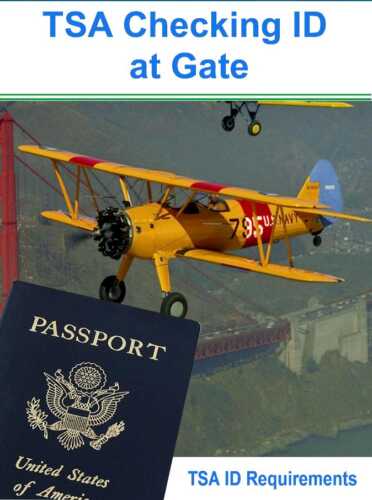 TSA Checking ID at Gate 2022 - TSA ID requirements