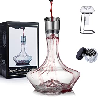 Wine Decanter Set with Aerator Filter