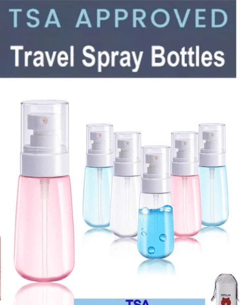 Useful Tips for a Trip - transparent travel bottles - safety ways 2022