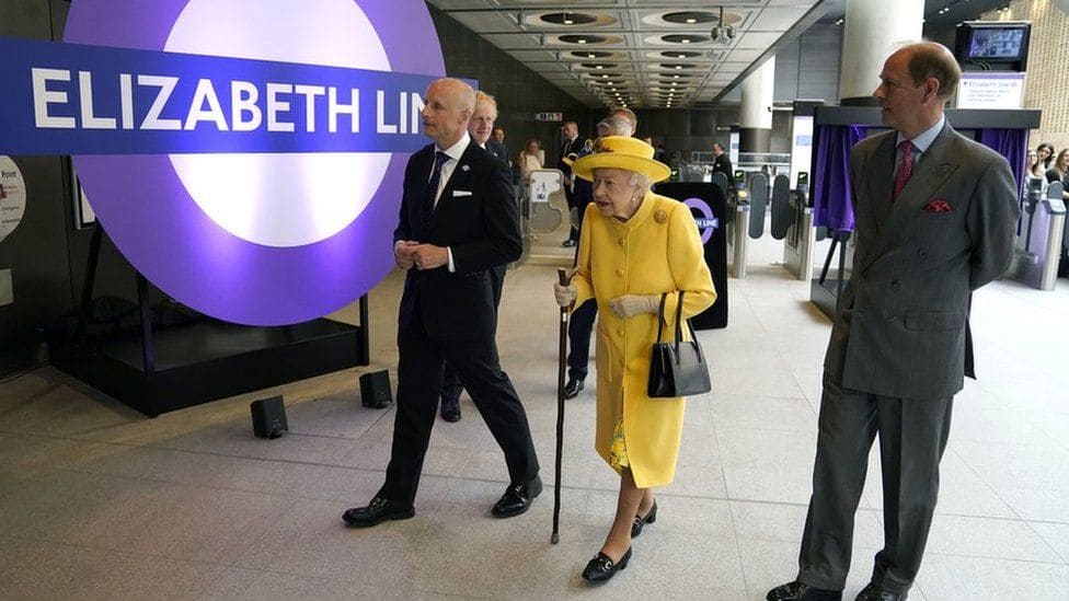 The new Elizabeth Line in London